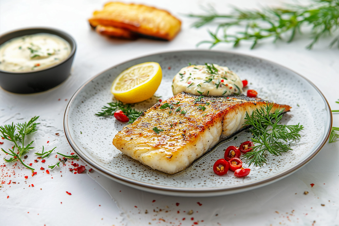 Rezept: Rotbarschfilet mit Zitrone und Kräutern