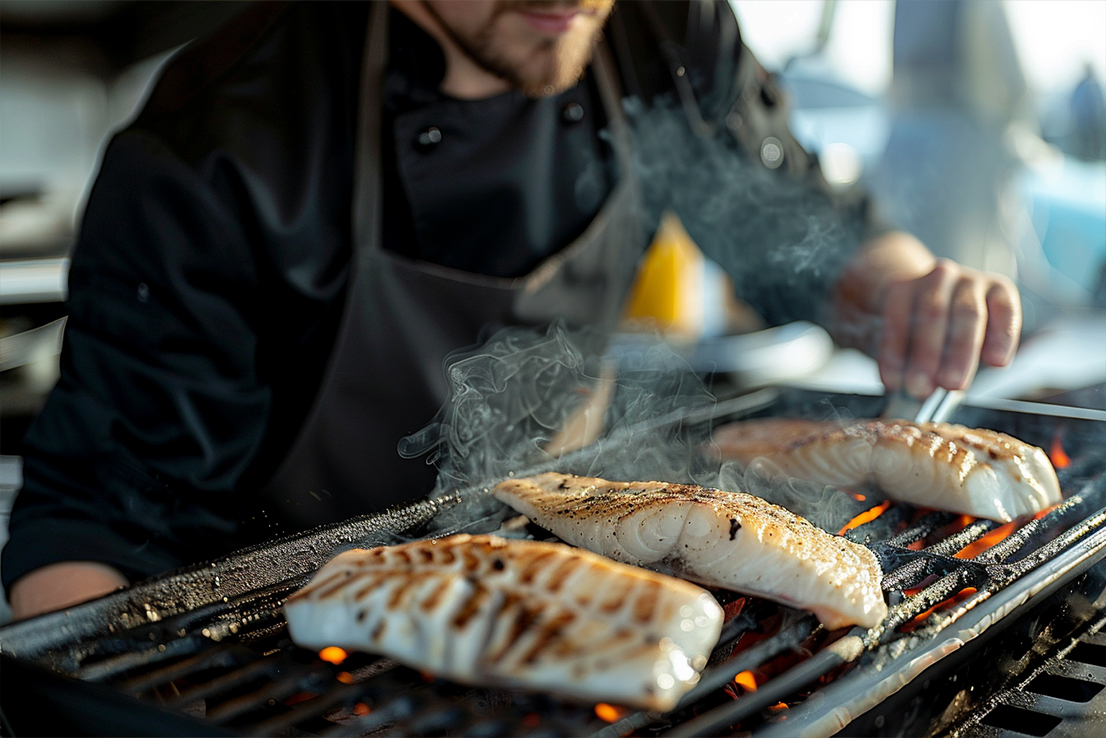 Ein gegrillter Zander ist etwas, wofür man lebt