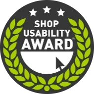 Shop usability award